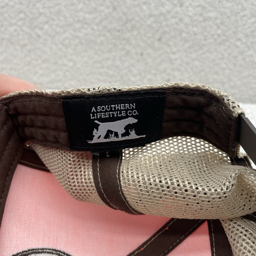 A Southern Lifestyle Co Trucker Hat Snapback Dog Orange Hi-Vis Safety Hunting - Picture 8 of 8